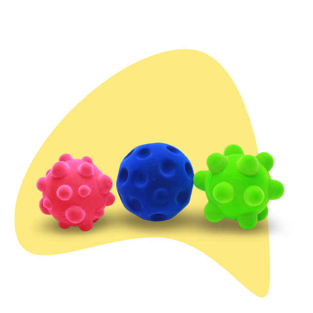 Small stress Balls 2.5 set of 3