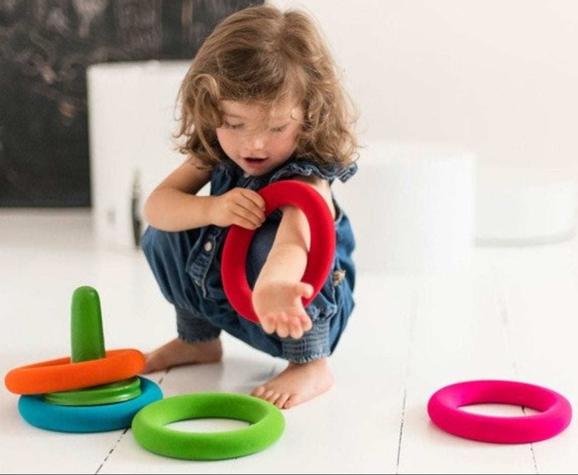 Squishy Toy Rings - Enhance Fine Motor Skills & Coordination