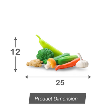 Realistic Vegetables Set of 8 Set A