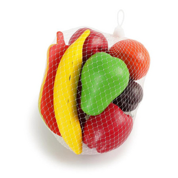 Realistic Fruits Set of 8 Made From 100% Natural Rubber